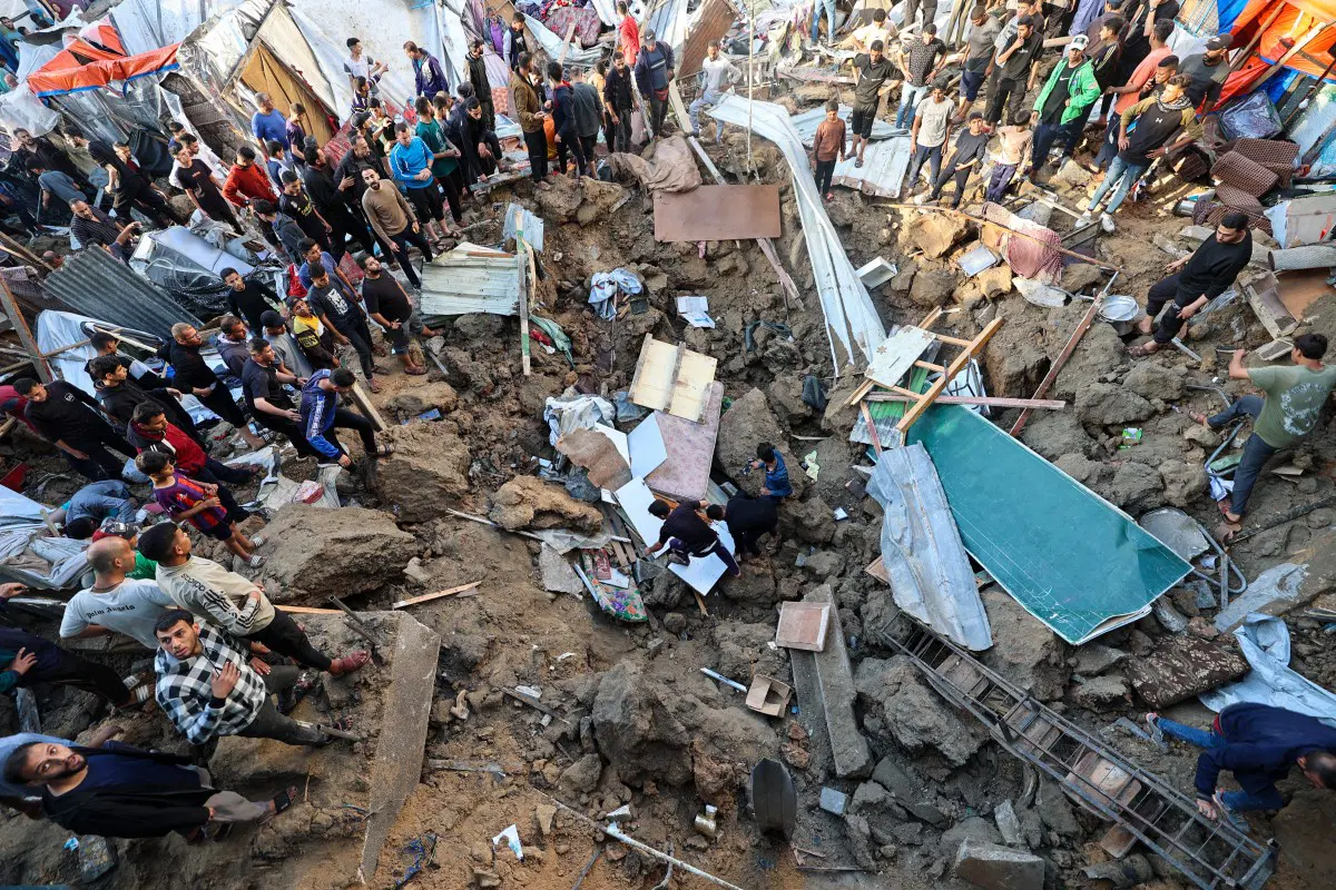 Israeli strike in Gaza