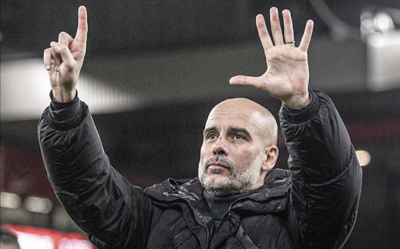 Manchester City manager Pep Guardiola