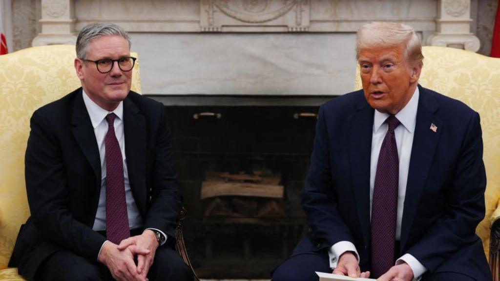 trump and starmer uk