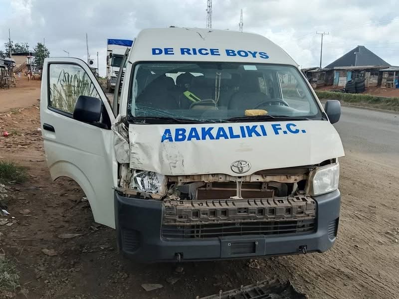 abakaliki players bus