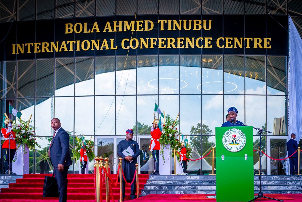 bola ahmed tinubu conference center