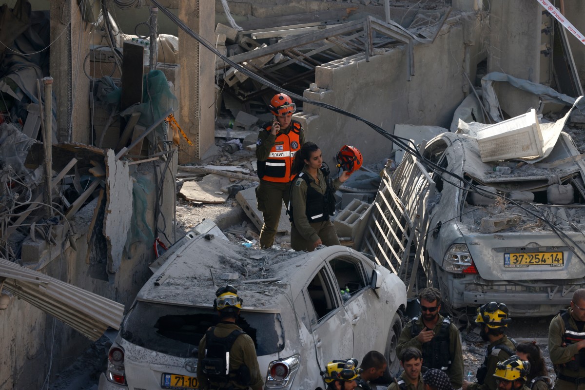 missle hit in israel