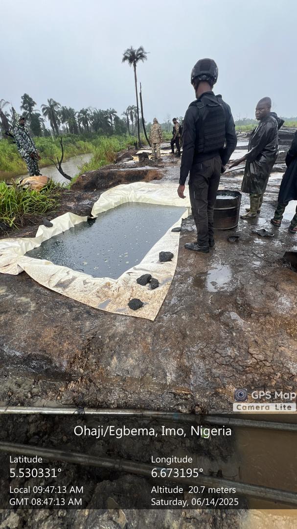 navy recovering stolen crude