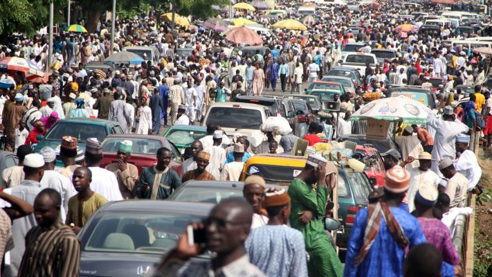 nigerian crowd