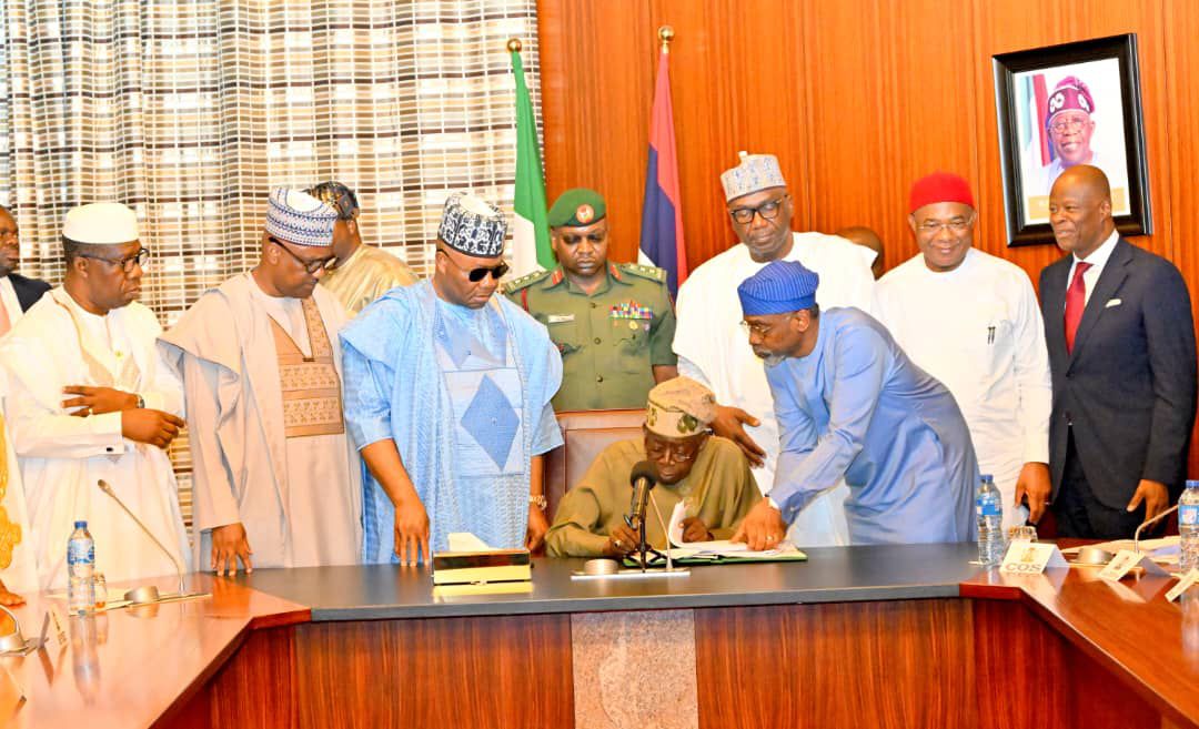 president tinubu in state house