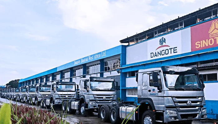 Dangote trucks