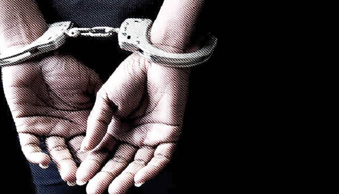 HANDCUFFED FELLOW