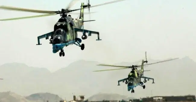 NAF airstrikes