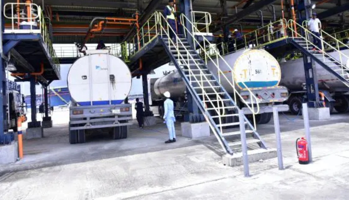 Dangote Refinery Loading Bay