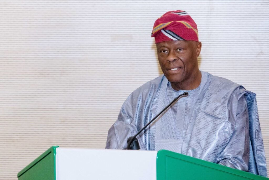 Honourable Minister of Finance and Coordinating Minister of the Economy Mr. Wale Edun