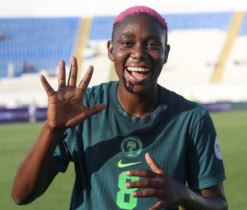 Oshoala lands in Saudi Arabia ahead of Al Hilal move