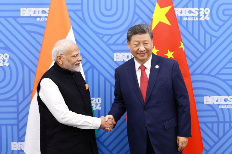 china x india