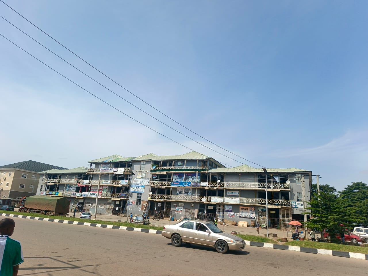 closed plaza in abuja