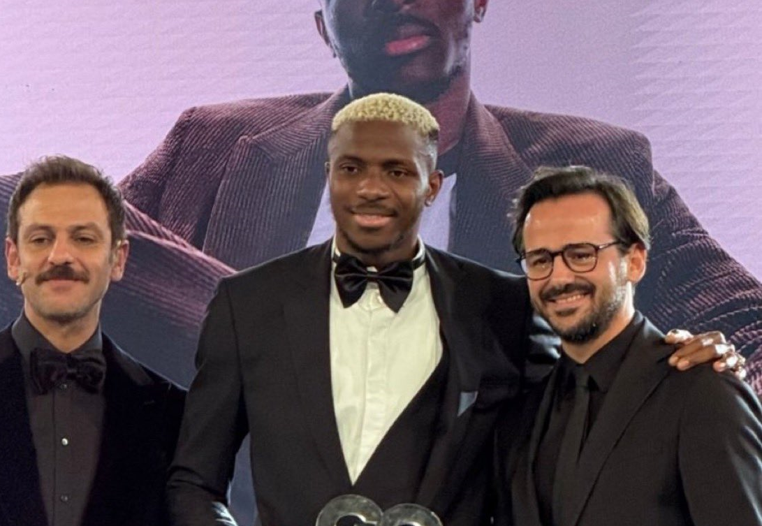 Nigeria’s Osimhen Crowned GQ Sportsman of the Year in Turkey